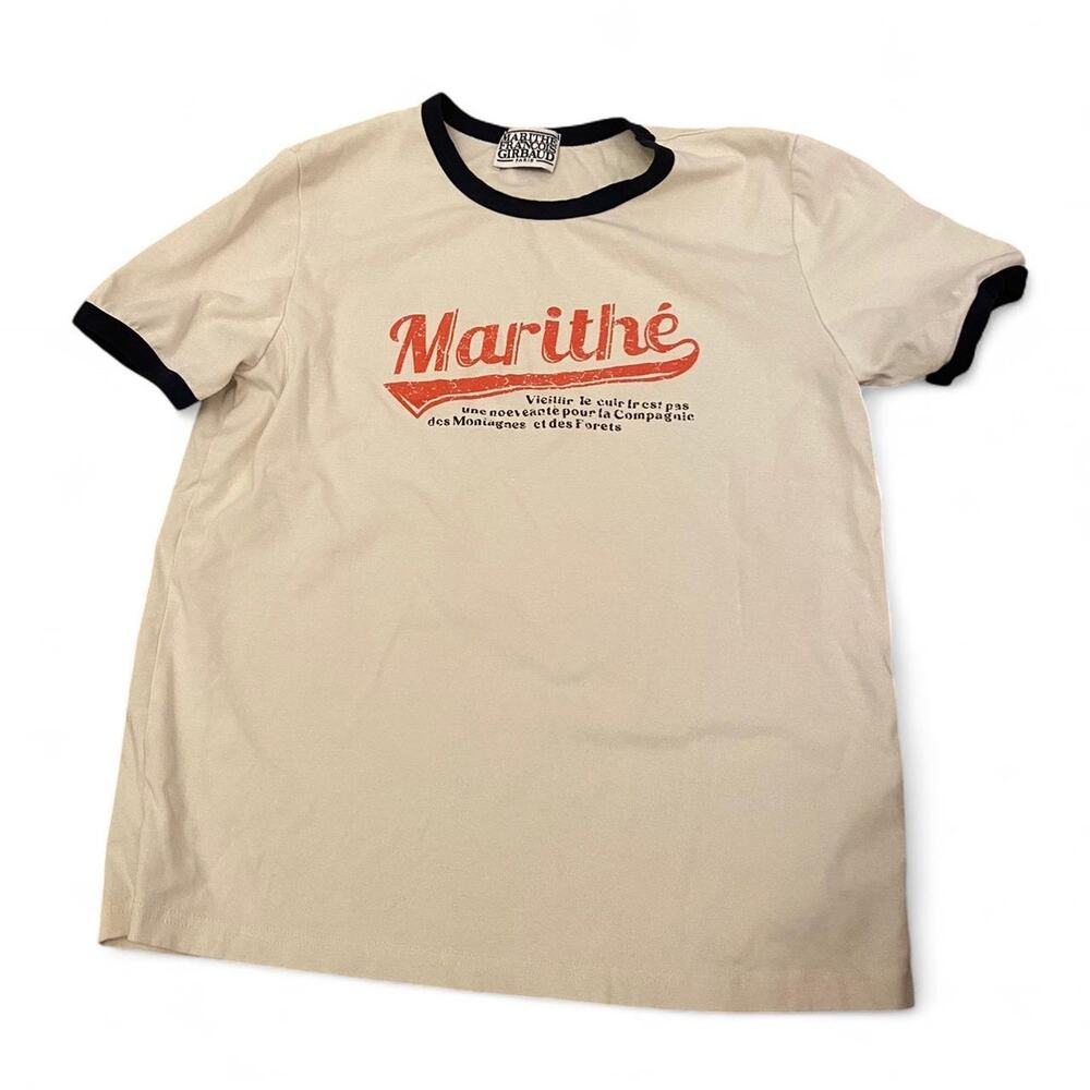 Marithe francois girbaud 80s raglan